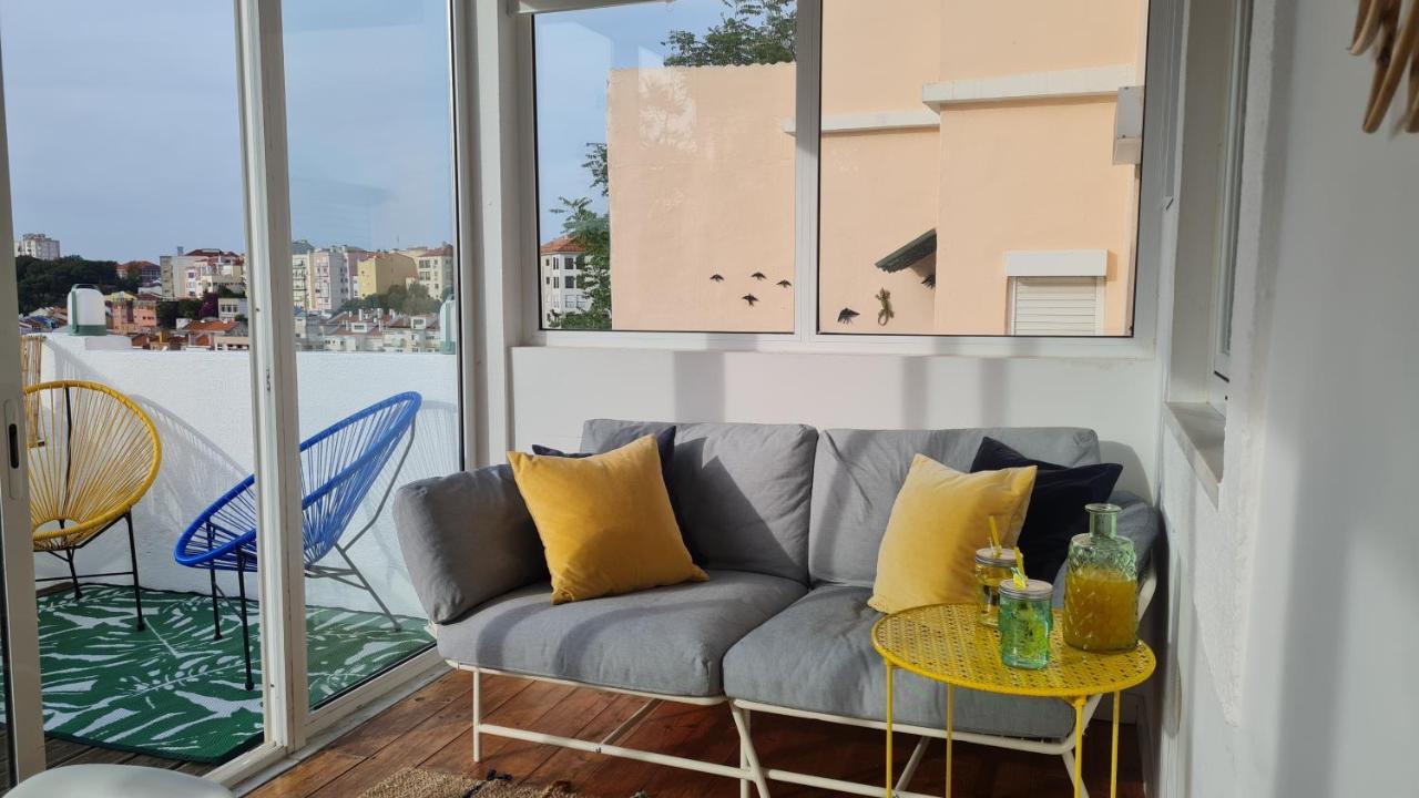 Happy Stay Lisbon - Suite With A View, Private Terrace & Ac Ngoại thất bức ảnh