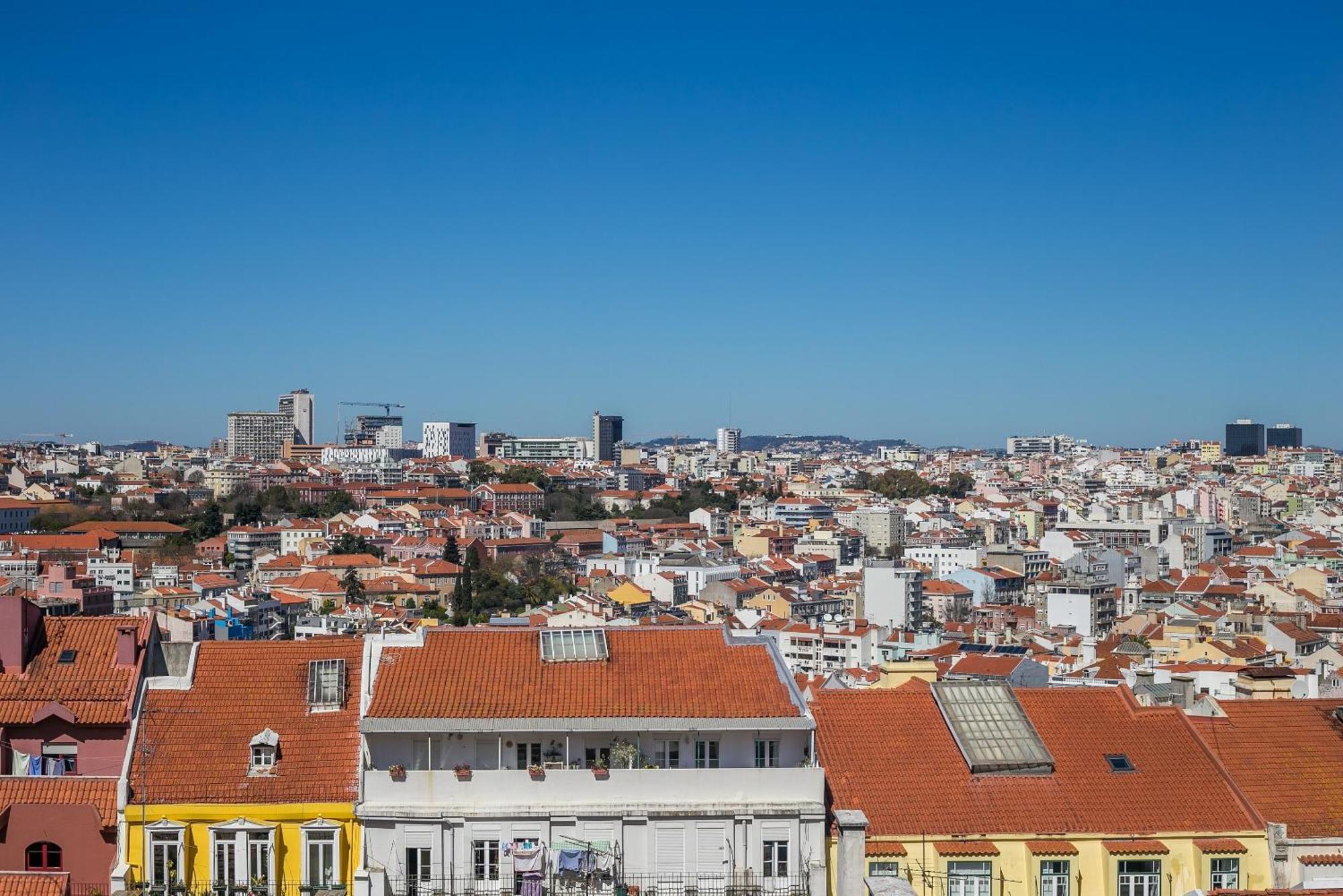 Happy Stay Lisbon - Suite With A View, Private Terrace & Ac Ngoại thất bức ảnh